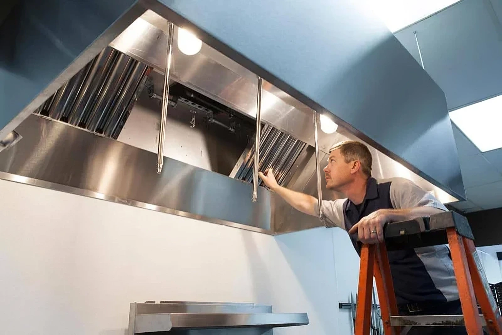 Galley duct cleaning & kitchen hood cleaning services